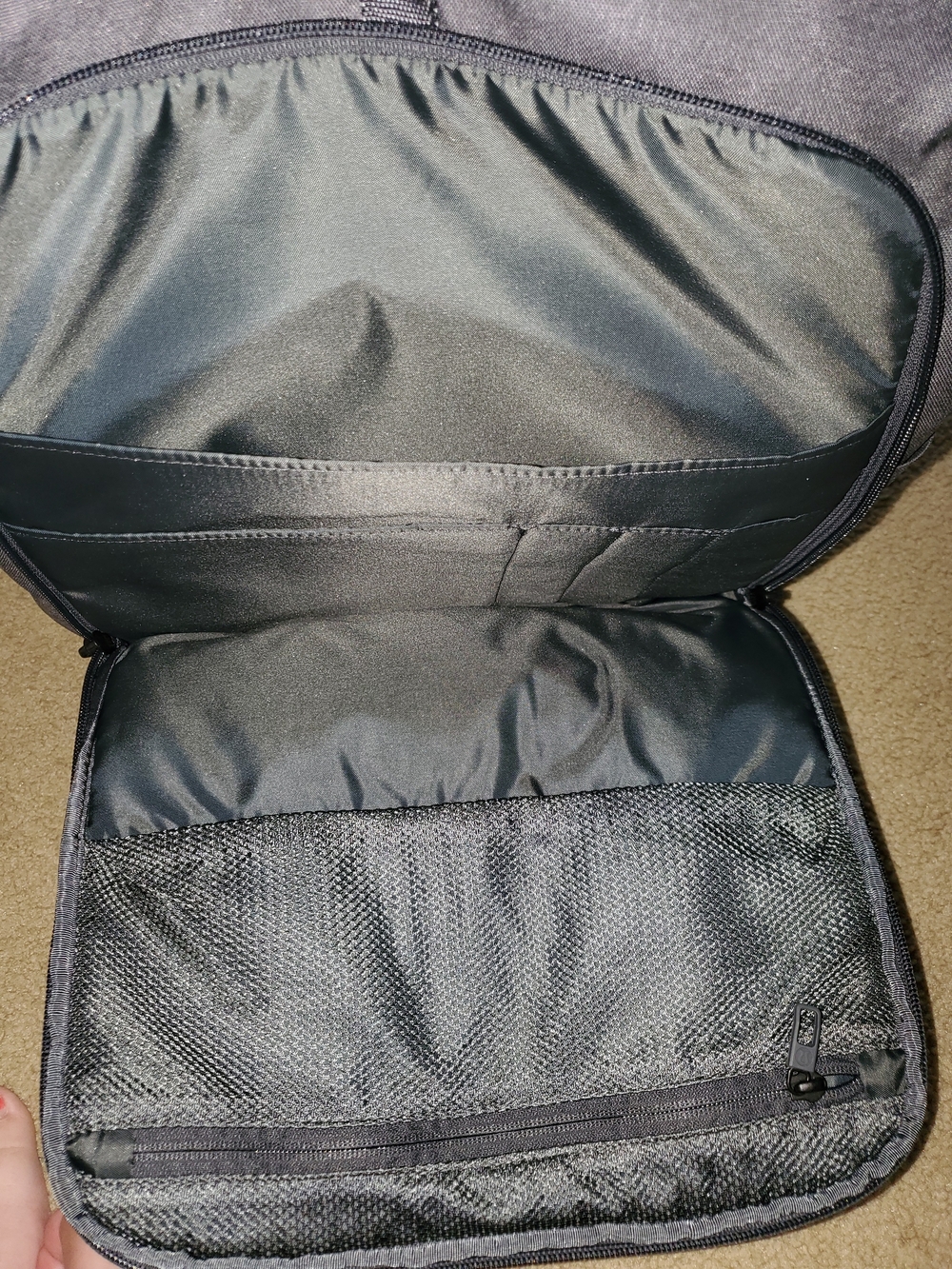 Men's Gray Roll-Top Backpack - Lululemon Early Embark - Picture 4 of 6